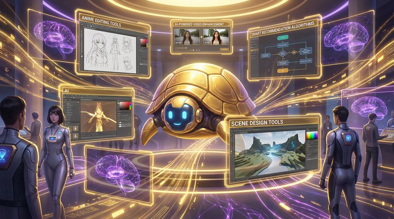 情侣自拍AI赋能动漫创作