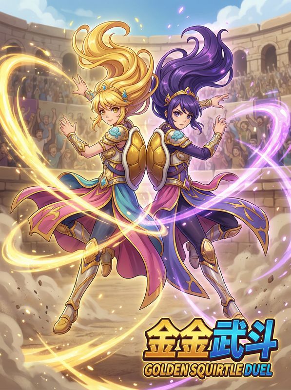 情侣自拍抖音动漫-金色双子